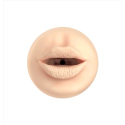 Телесный мастурбатор-ротик Feel Stroker Mouth