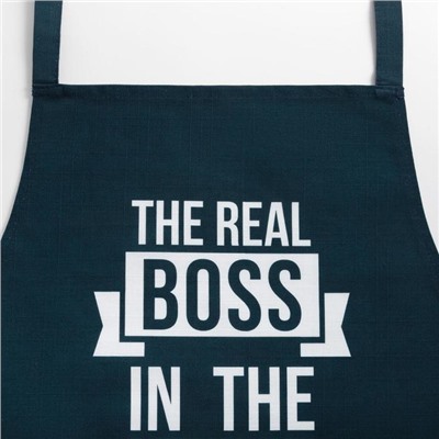 Фартук Этель Boss 73×71 см, 100% хлопок, репс 210 г/м²