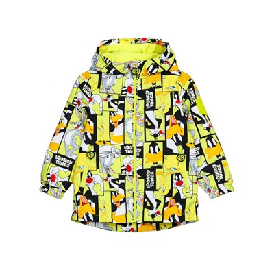 Куртка текстильная с полиуретановым покрытием для девочек (ветровка)