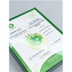 Coco Blues Гидрогелевая маска для лица с алоэ, коллагеном и растительными экстрактами / Ультраувлажняющий эффект, 5 шт. х 30 г 28092