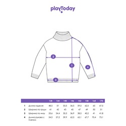 Свитер трикотажный для девочек