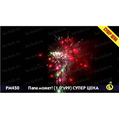 Фейерверк Р8460 Папа может (1,25" х 99)