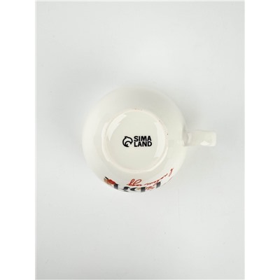 Кружка новогодняя керамическая «Счастья в новом году», 600 мл