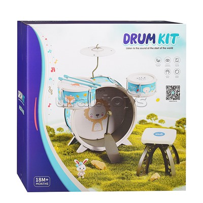 Барабанная установка "Drum kit-2" в коробке