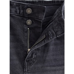 Mom Fit CONTE CON-702 Черные джинсы mom с застежкой на две пуговицы