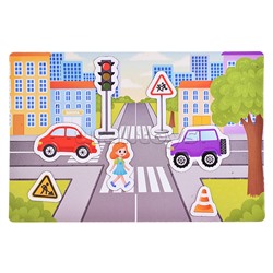 Магнитная игра "Правила дорожного движения"