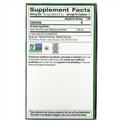 Traditional Medicinals, Yellow Pau d 'Arco, без кофеина, 16 чайных пакетиков, 24 г (0,85 унции)