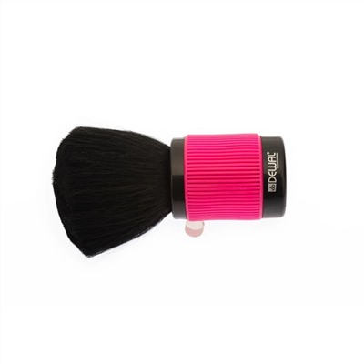 Dewal Кисть-сметка настольная NB001, овечья щетина, розовый 14136