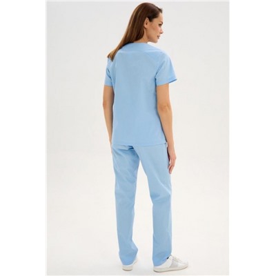 Костюм женский 555 (Холодный голубой)