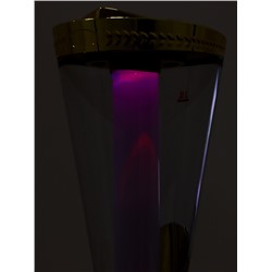 Башня пивная Empire, колба 3 л, ёмкость для льда, подсветка, пластик, золотистая