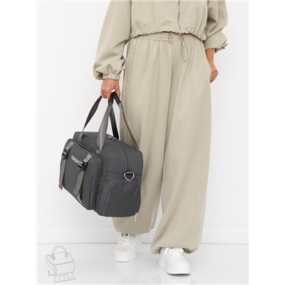 Сумка дорожная 9016TW gray S-Style в Новосибирске