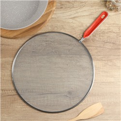 Экран от брызг Доляна, d=29 см, с ручкой