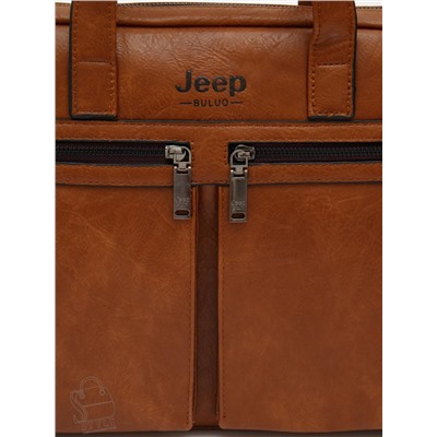 Портфель мужской 6677-3 brown Jeep
