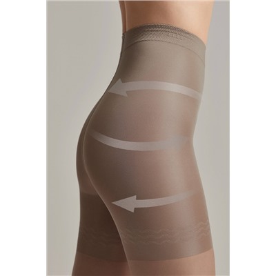 CONTE CONTROL 20 Колготки женские с утягивающими удлиненными шортиками CONTE ELEGANT, 1238373