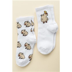 Детские носки стандарт Капибара (набор 2 пары) НАТАЛИ, 1101571