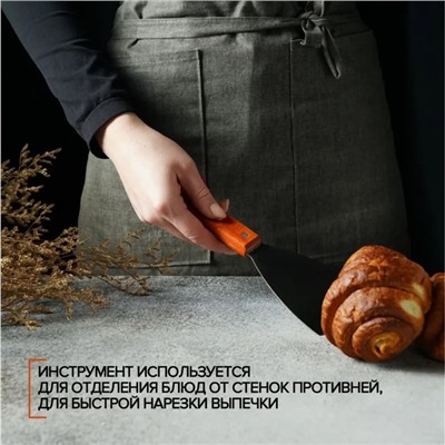 Лопатка - скребок Доляна, 22.5×7 см