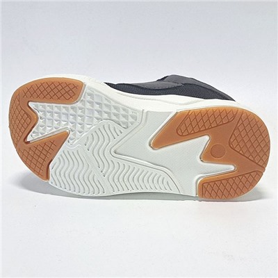 97-020G черн/сер Ботинки деми для мальчиков (22-26)/12