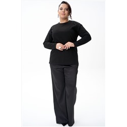 Лонгслив (черный)