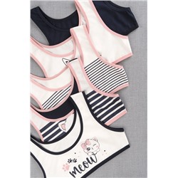 Майка-топ для девочки 5шт. Happyfox