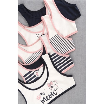 Майка-топ для девочки 5шт. Happyfox