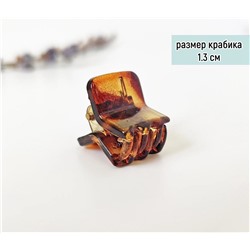 Маленький крабик для волос