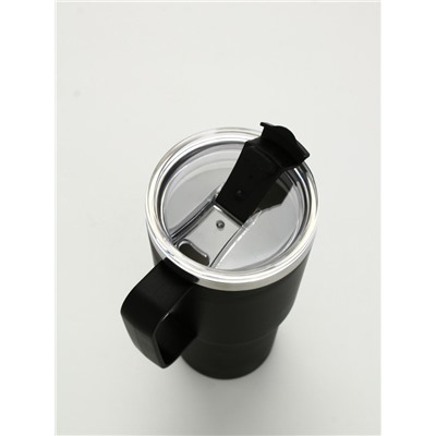 Термокружка «Стань бодрее», 500 мл, чёрная