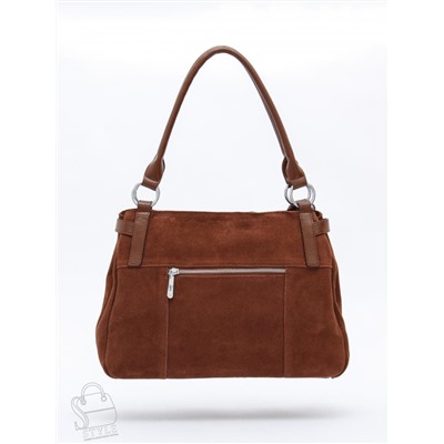 Сумка женская кожаная 98400MSS coffee Velina Fabbiano-Safenta