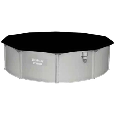 Бассейн стальной Hydrium 457×122 см (песчаный фильтр-насос, лестница, подстилка, тент) 56384