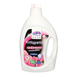 Жидкое средство для стирки Kiytako для черного и цветного белья, 3 л