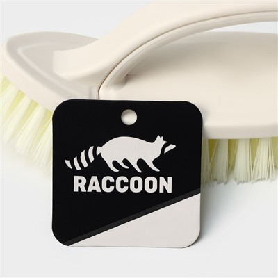 Щётка утюжок для уборки двойная Raccoon Breeze, 2 шт., 18.5×5.8×8.5 см, ворс 2.7 см, молочная