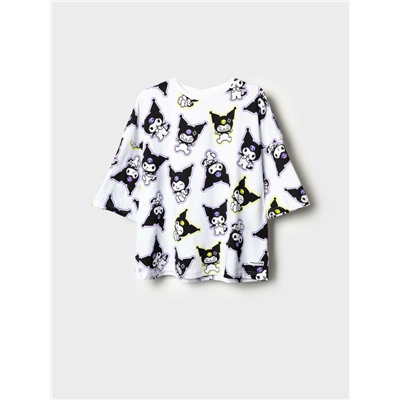 Фуфайка трикотажная для девочек (футболка)