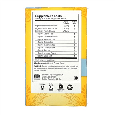 Yogi Tea, Bedtime, без кофеина, 16 чайных пакетиков, 24 г (85 унций)