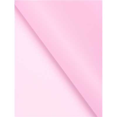 Пленка для цветов и букетов, матовая, пудра светлая, 0.57×10 м ±1 см