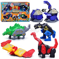 Робот трансформирующийся в динозавра, в коробке