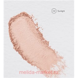 Monic Beauty Хайлайтер  запеченный Satin Touch Glow тон 02 Sunlight
