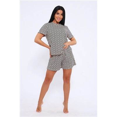 Пижама с шортами ПЖ-004 НАТАЛИ, 1230637