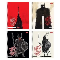 Тетрадь  48л клетка на спирали "Dark tales" перфорация на отрыв 48Т5В1гр 091167 Хатбер
