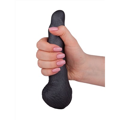 Чёрная насадка на пояс харнесс BLACK BENT 2 - 19,5 см.