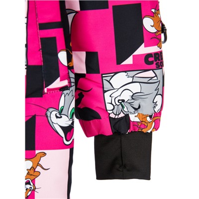 Комбинезон текстильный с полиуретановым покрытием для девочек