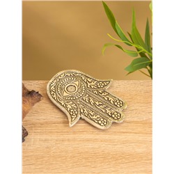 Подставка под благовония « Рука Фатимы», 13×10 см, алюминий