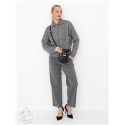 Сумка женская кожаная 0782CH black Polina&Eiterou  в Новосибирске