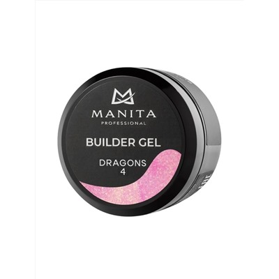 MANITA Гель моделирующий для ногтей / Builder Gel Dragons №04, 15 мл 28210