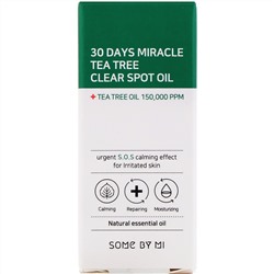 Some By Mi, 30 Days Miracle Tea Tree Clear Spot Oil, 10 ml