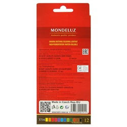 УЦЕНКА Карандаши акварельные набор 12 цветов, Koh-i-Noor Mondeluz 3716