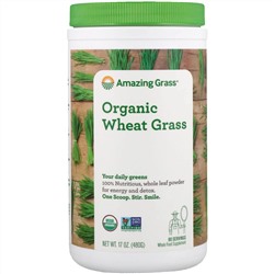 Amazing Grass, Органические ростки пшеницы, 480 г (17 унций)