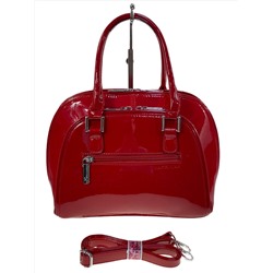 Женская сумка из искусственной кожи, цвет красный