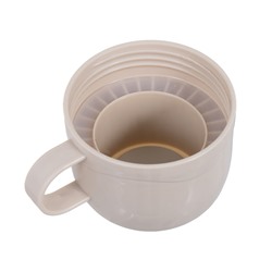 Бутылка для воды, 500 мл, бежевая