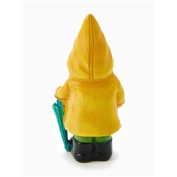 Садовая фигура из полистоуна «Гном в дождевике», 19×7×10 см