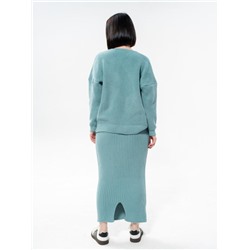 Костюм вязаный (джемпер+юбка)