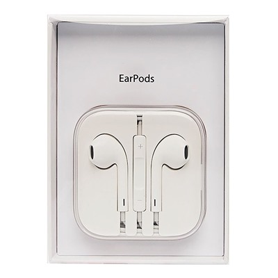 Проводные наушники с микрофоном вкладыши ORG MD827ZM/B Jack 3,5 (A) (white)